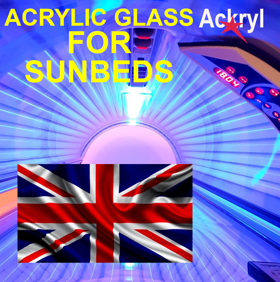 Acrylic glass for the solarium Acrylic glass for the solarium