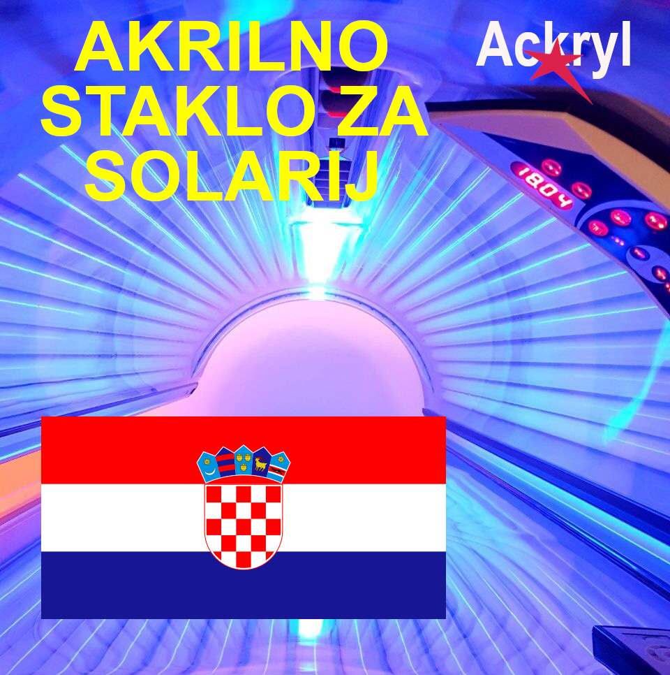 Akrilno staklo za solarij Akrilno staklo za solarij