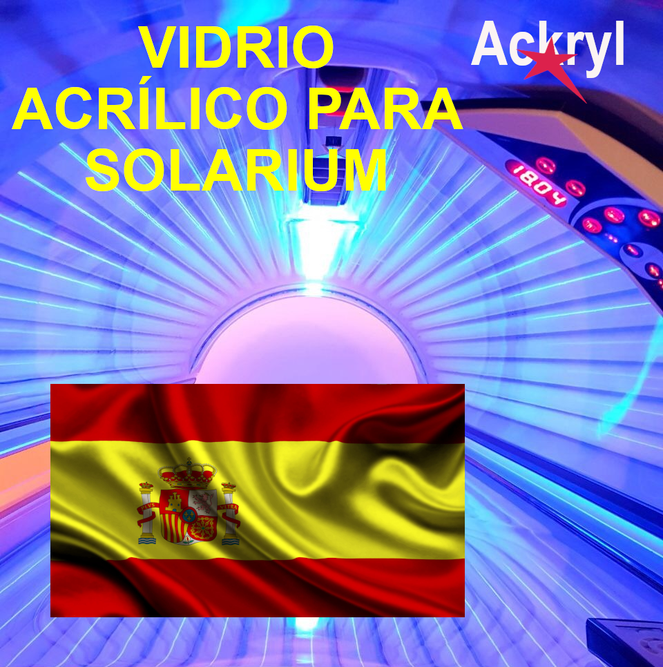 Vidrio acrílico para solarium Vidrio acrílico para solarium