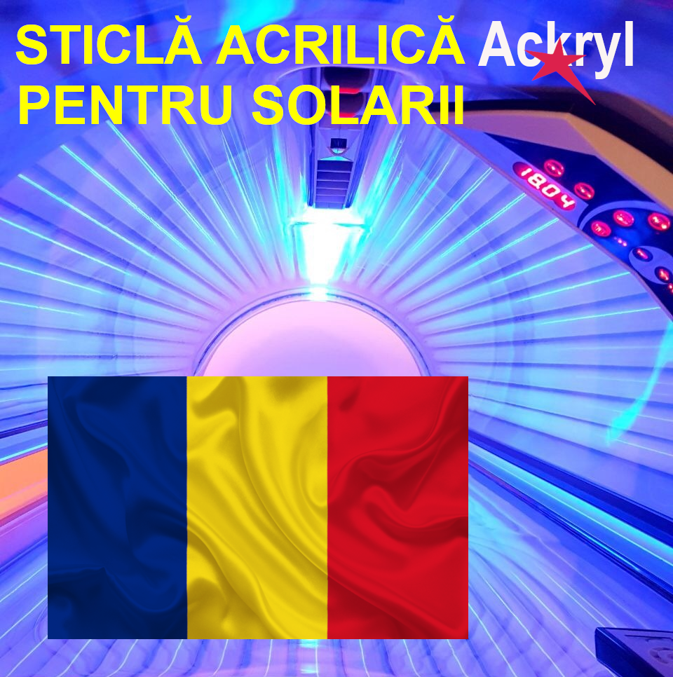 Sticlă acrilică pentru solarii Sticlă acrilică pentru solarii